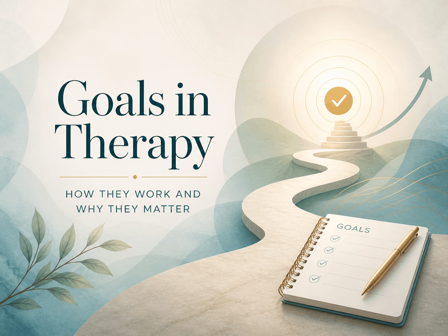 Light pathway with goals in therapy